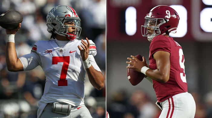 Either Ohio State QB C.J. Stroud or Alabama QB Bryce Young will be the No. 1 pick in the 2023 NFL draft.
